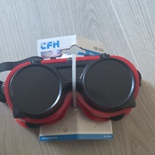 CFH Schutzbrille SB 524 hochklappbar mit DIN 5 Filter, 1 St&uuml;ck