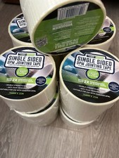 Visqueen x10 Single Sided DPM Jointing Tape 75mm x 25m Double Strength Adhesive