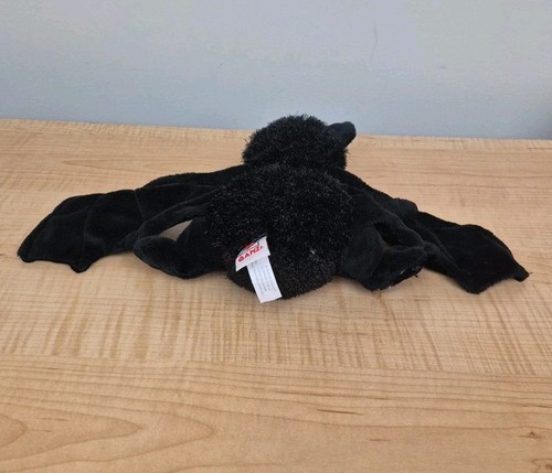 Webkinz Black Bat Fangs Ganz HM367 Plush Posable Wings No Code - Picture 5 of 16