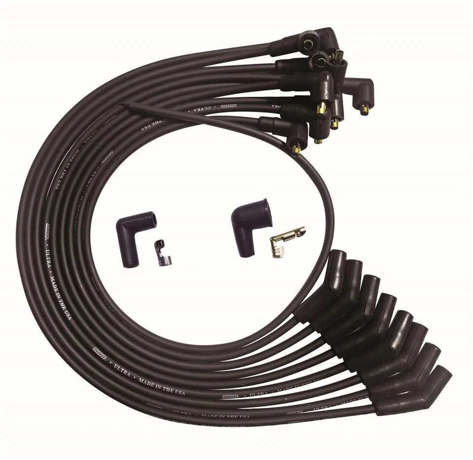 Moroso 51073, Kit Ultra Plug Wire Set Sbf 351W Black Performance Racing Parts - Image 3 of 4