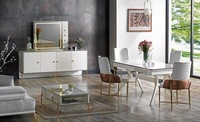 Esszimmer Set Garnitur Tisch 6X StüHle Design Modern MöBel Luxus Sideboard