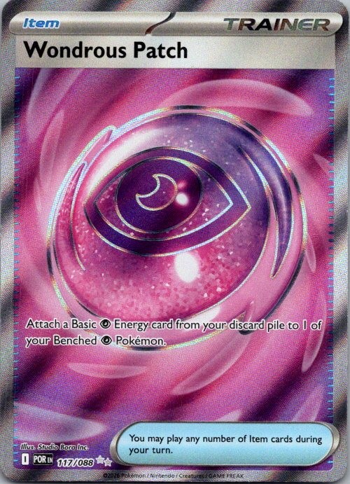 Wondrous Patch 117/088 Ultra Rare Perfect Order Pokemon Holo Near Mint