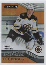 2019 Upper Deck Synergy Exceptional Beginnings Orange 29/399 Trent Frederic z7w