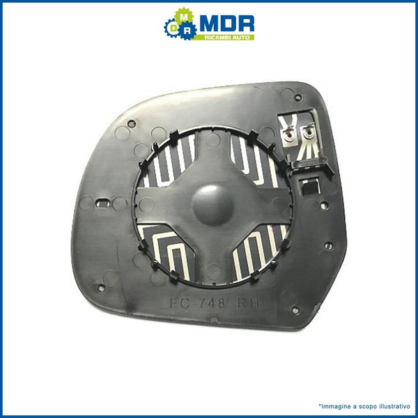 W-Parts Thermischer Spiegelglas Rechts FüR Dacia Duster 2010-2013-image