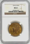 1916-S $10 Gold Indian Eagle Coin PCGS MS61 Pre-1933 Gold
