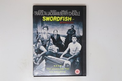 Swordfish DVD John Travolta Hugh Jackman Halle Berry Don Cheadle R2