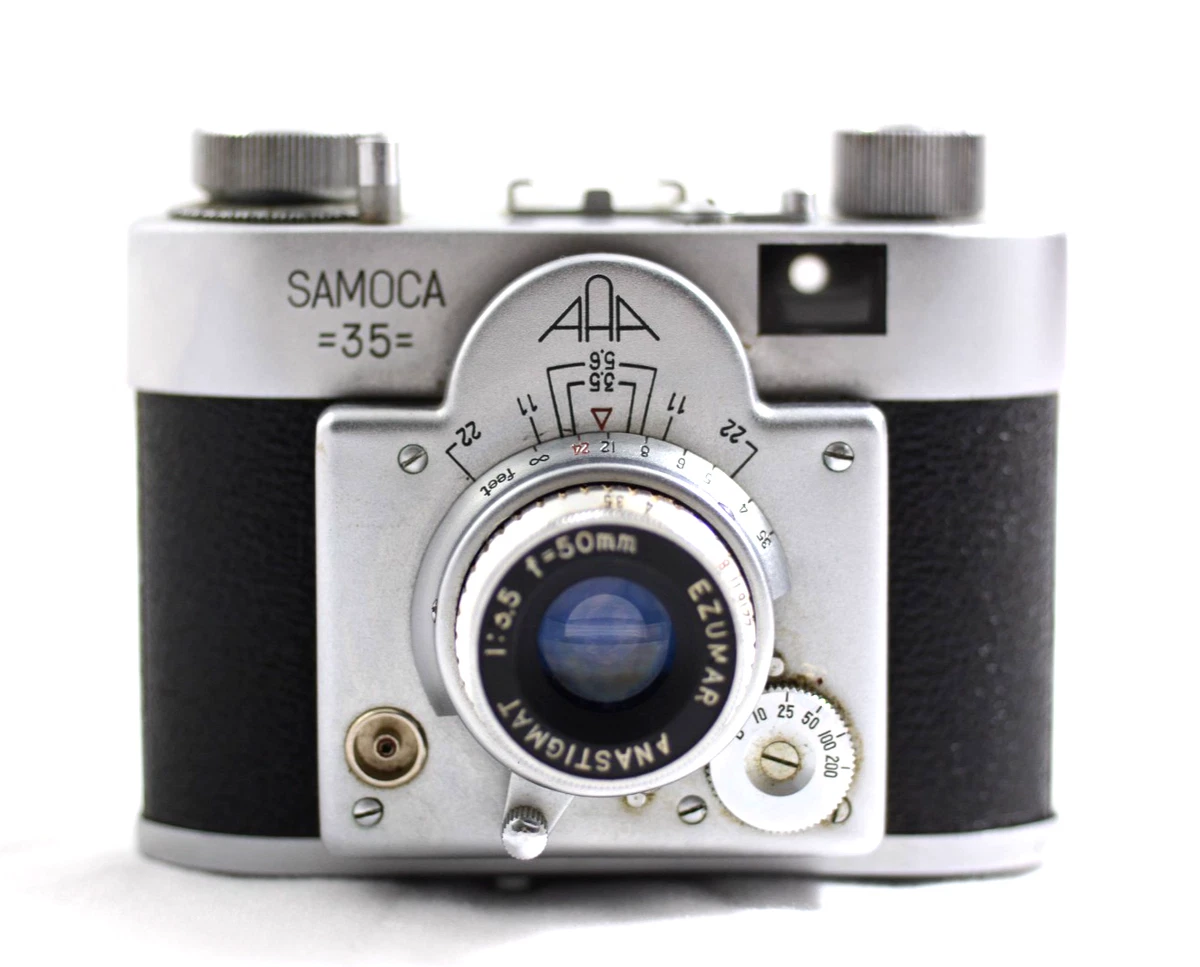 【完動極美品】samoca 35 lll 1954年製 ビンテージフィルムカメラ Samoca 35 III (1955) - mike eckman dot com