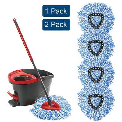 Triangle Rotating Mop Ersatzkopf Easy Cleaning Refill für O-Cedar Spin Mop