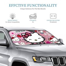 Approved 1pc Hello Kitty Car Sun Visor Easy To Set Up Collapsible Protects Ag Approved 1pc Hello Kitty Car Sun Visor Easy To Set Up Collapsible Protects Ag