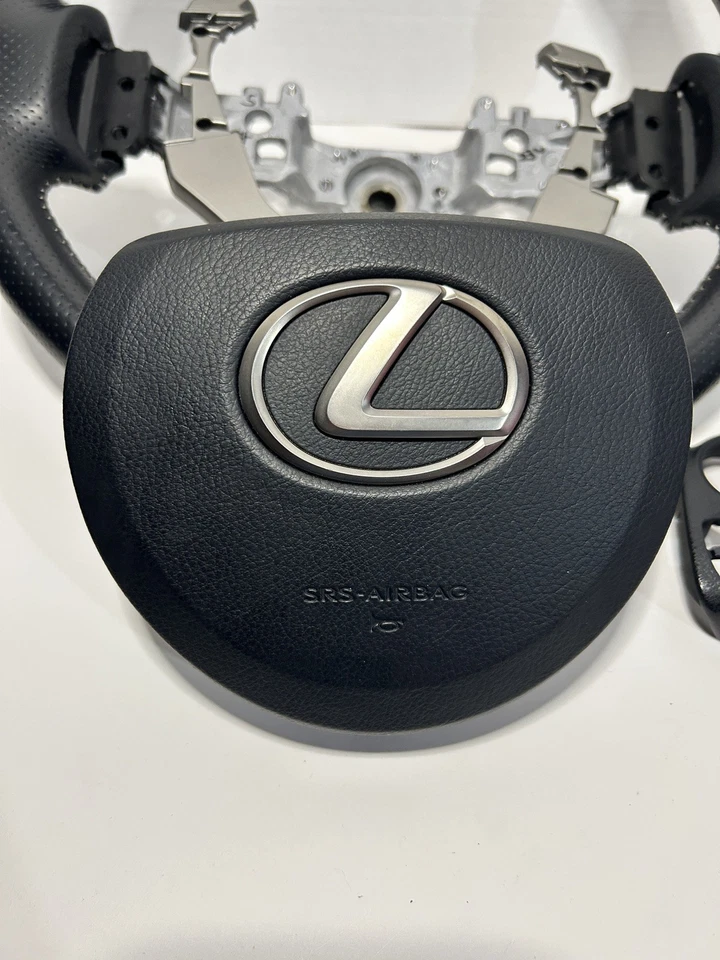 Lexus IS350 F 2015 deportivo sedán volante cuero negro sin calefacción OEM Foto 3 de 4