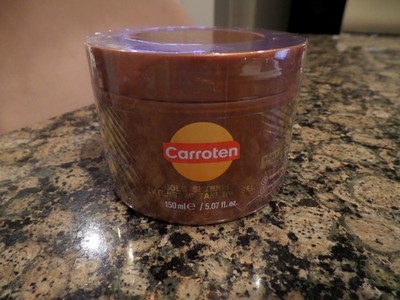 SEALED Carroten Gold Shimmer Intensive Tanning Gel SPF0 5.07 fl oz - Greece Made