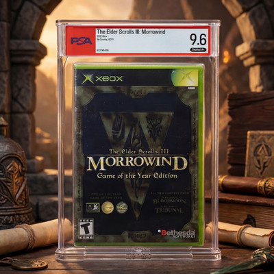 Elder Scrolls III: Morrowind   PSA 9.6 A+   GOTY Edition   Xbox   Not VGA/CGC