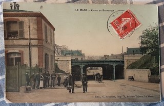 carte postale le Mans