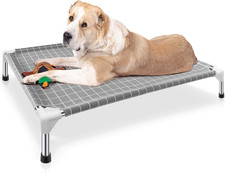 Elevated Dog Bed Pet Cot - Raised Dog Cots Beds for Large Dogs