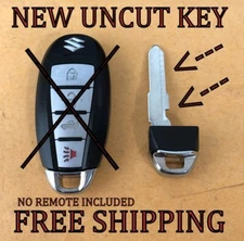 REPLACEMENT INSERT BLANK FOR SUZUKI KIZASHI SMART KEYLESS PROXIMITY REMOTE FOB