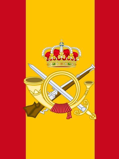 BANDERA ESPAÑA DE MOCHILA EJERCITO, GUARDIA CIVIL, MILITAR, ESPAÑA