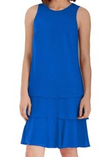 Lauren Ralph Lauren Georgette Sleeveless Dress 0
