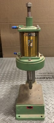 #ad #ad Mead Chicago CP 7 12 Pneumatic RAM Crimper Press Bench Mount 3 4quot; Shaft CP34A $395.85