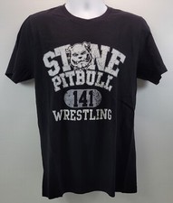 DA) New Japan Pro Wrestling Tomohiro Ishii Stone Pitbull Cotton T-Shirt Large