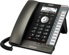 VTECH - ErisTerminal SIP Entry-Level Deskset Phone and Accessories VSP725