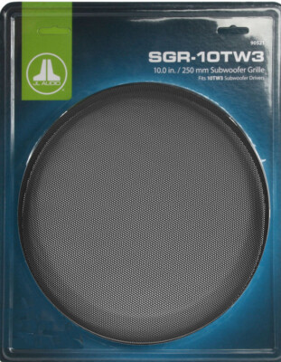  JL Audio SGR-10TW3 10'' Black Steel-Mesh Subwoofer Grille Insert for 10TW3 NEW