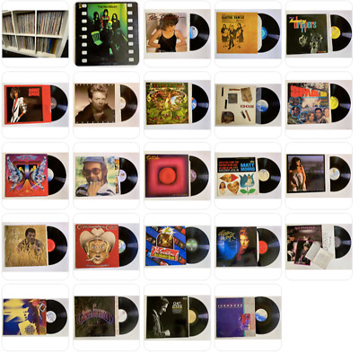 $8 & Up Vinyl Record LPs- Pick & Choose - Flat Combined S/H  - Vol. Discount