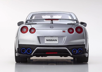 1/18 Nissan GT-R (R35) 2020 Samurai EDT Silver Resin Model by