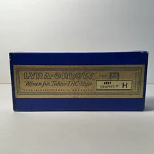 Vintage Lyra-Orlow 2mm Graphit Lead Refills 6317 Germany 72 Pieces Original Box