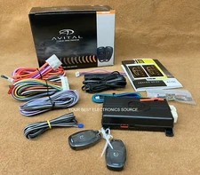 NEW AVITAL 4115L 1-Way Remote Start System w/ 1 Button Remote & Sidekick Remote