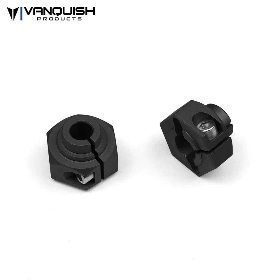 12mm Hex Hub Black Anodized (2-Pk) - Vanquish #VPS07082 - Image 2 of 3
