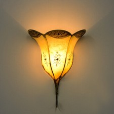 Marokkanische Orientalische Lampe Wandlampe Wandleuchter Arabische Orient Natur