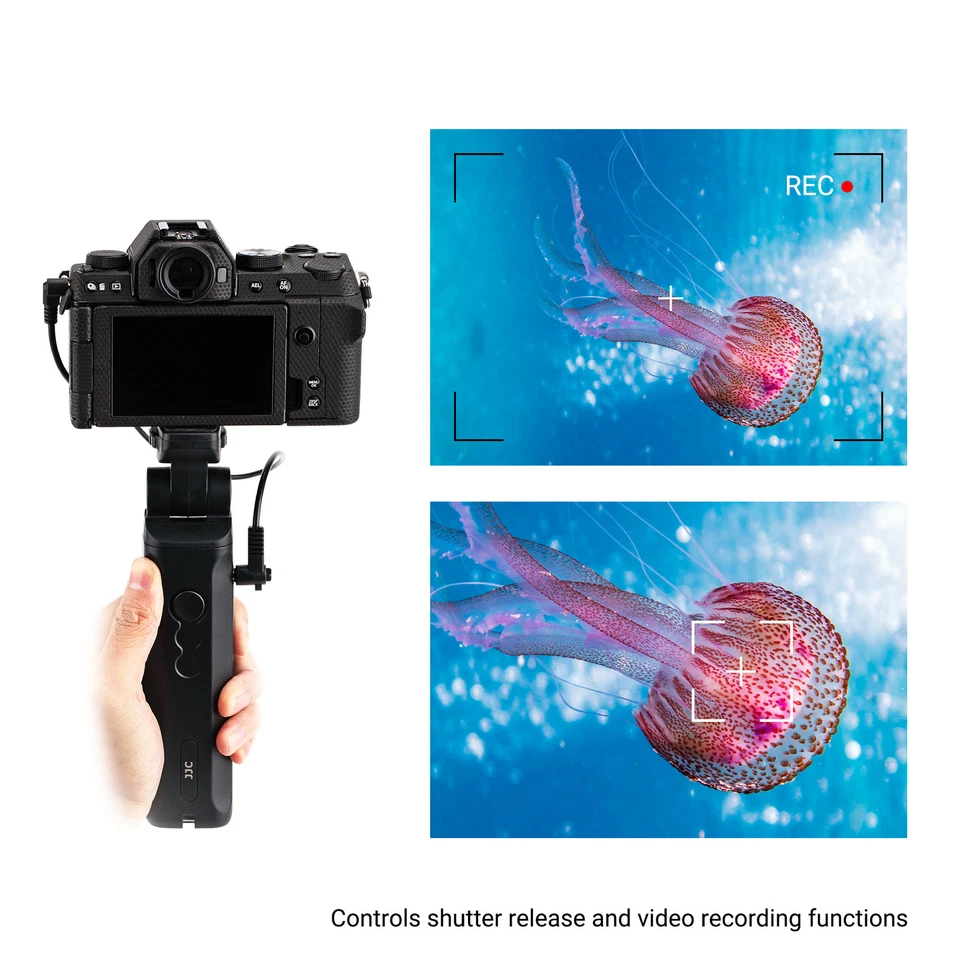 Remote Control Tripod Grip for Fujifilm X-T50 X100VI X100 X100S X-E2 X-E2S X100T - Image 3 of 4