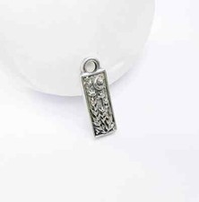 5 PCS Moon and Stars Plant Charms, Minimalist Crescent Earring Charms, G36730