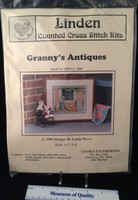 Linda Myers Grannys Antiques Quilt Kit Counted Cross Stitch Sealed Linden Ent R4 Linda Myers Grannys Antiques Quilt Kit Counted Cross Stitch Sealed Linden Ent R4