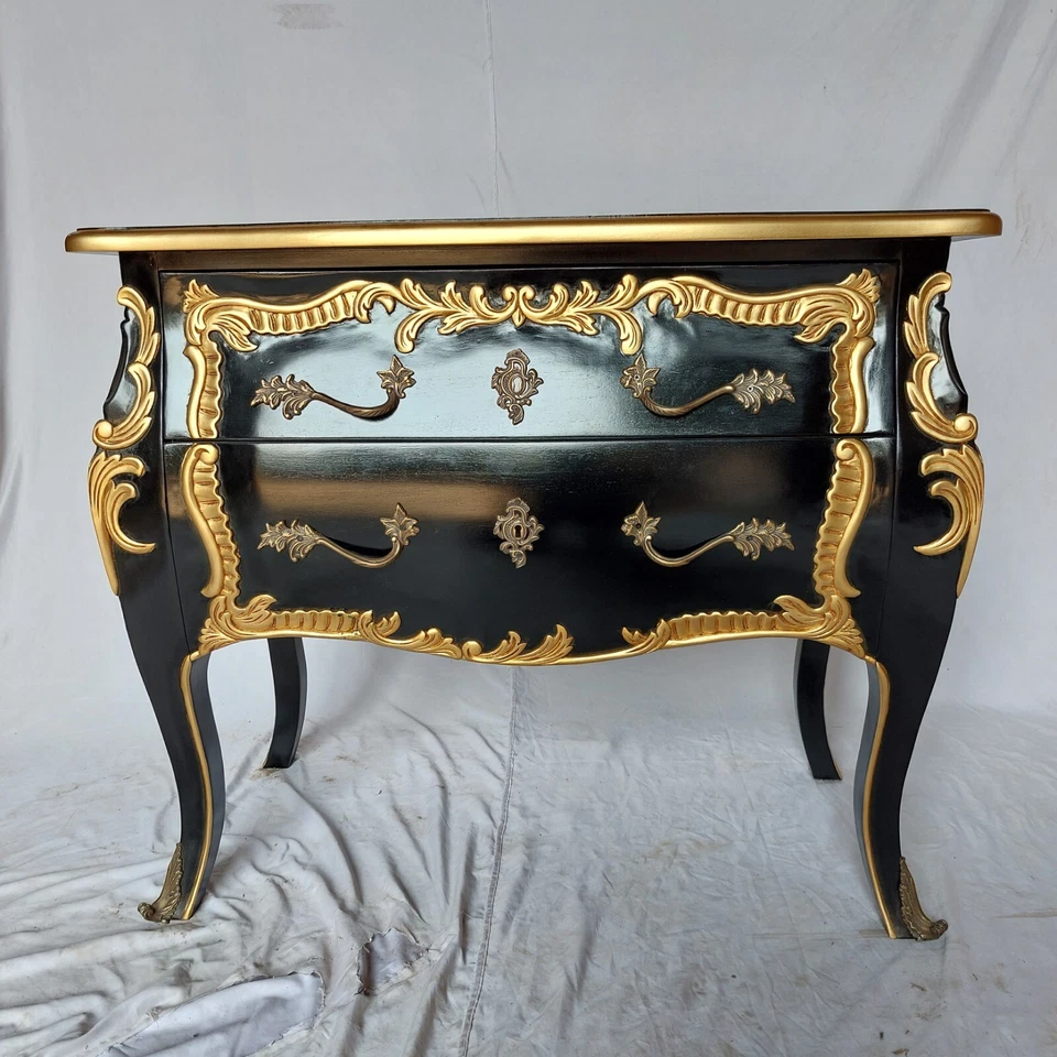 Königlich antike Kommode Anrichte Barock Louis Seize Rokokostil Sideboard 93cm - Bild 4 von 4