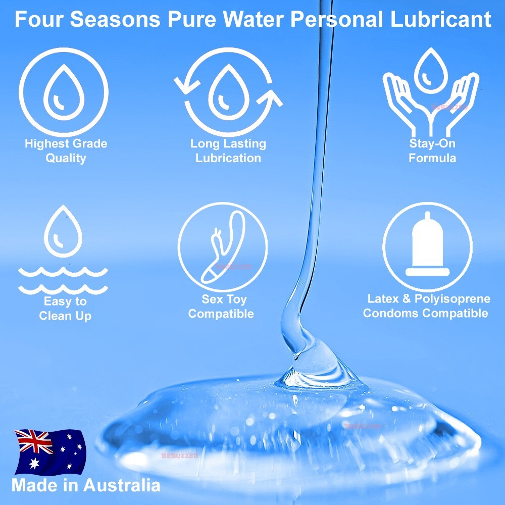 Four Seasons Pure Water Based 500ml Lubricant for sale online | eBay  Australia