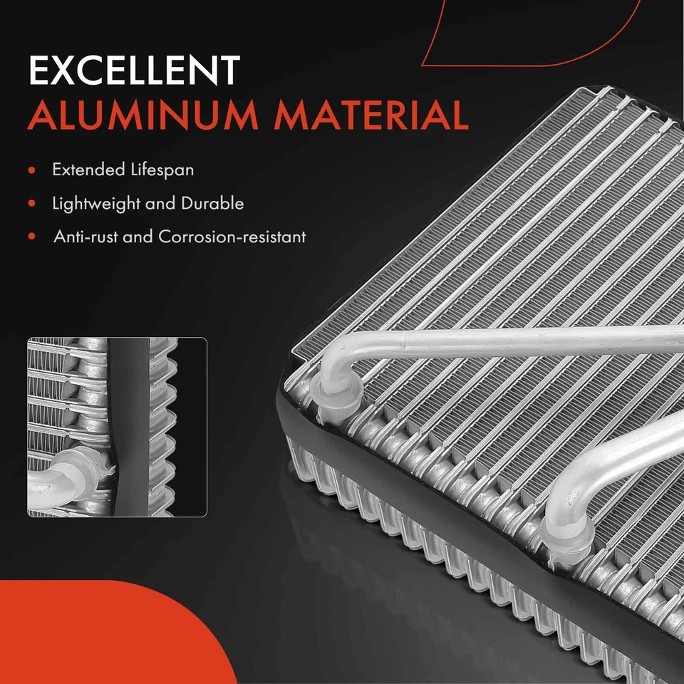 Núcleo evaporador de aire acondicionado de aluminio A-Premium para Hyundai Elantra 2001 2002 2003 2004 Foto 3 de 4