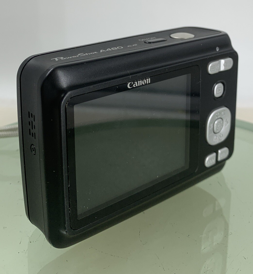 Canon PowerShot A480 10.0MP Digital Camera - Black for sale
