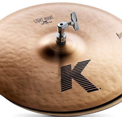 Zildjian 15'' K LIGHT Hi Hats PAIR - MINT Open Box Savings!