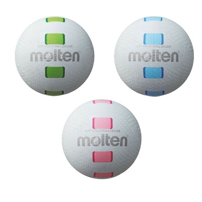 Molten  Soft Volleyball ''S2Y1550'' | Ø 20 cm | Softball | Dodgeball | Gummiball