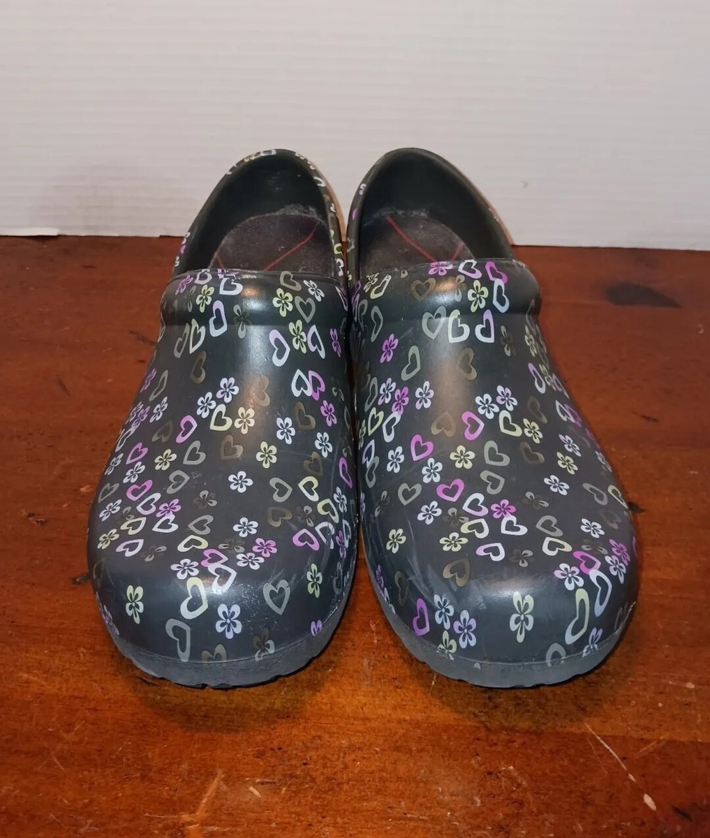 Anywear Rain Garden Floral Gray Rubber Mud Outdoor Waterproof