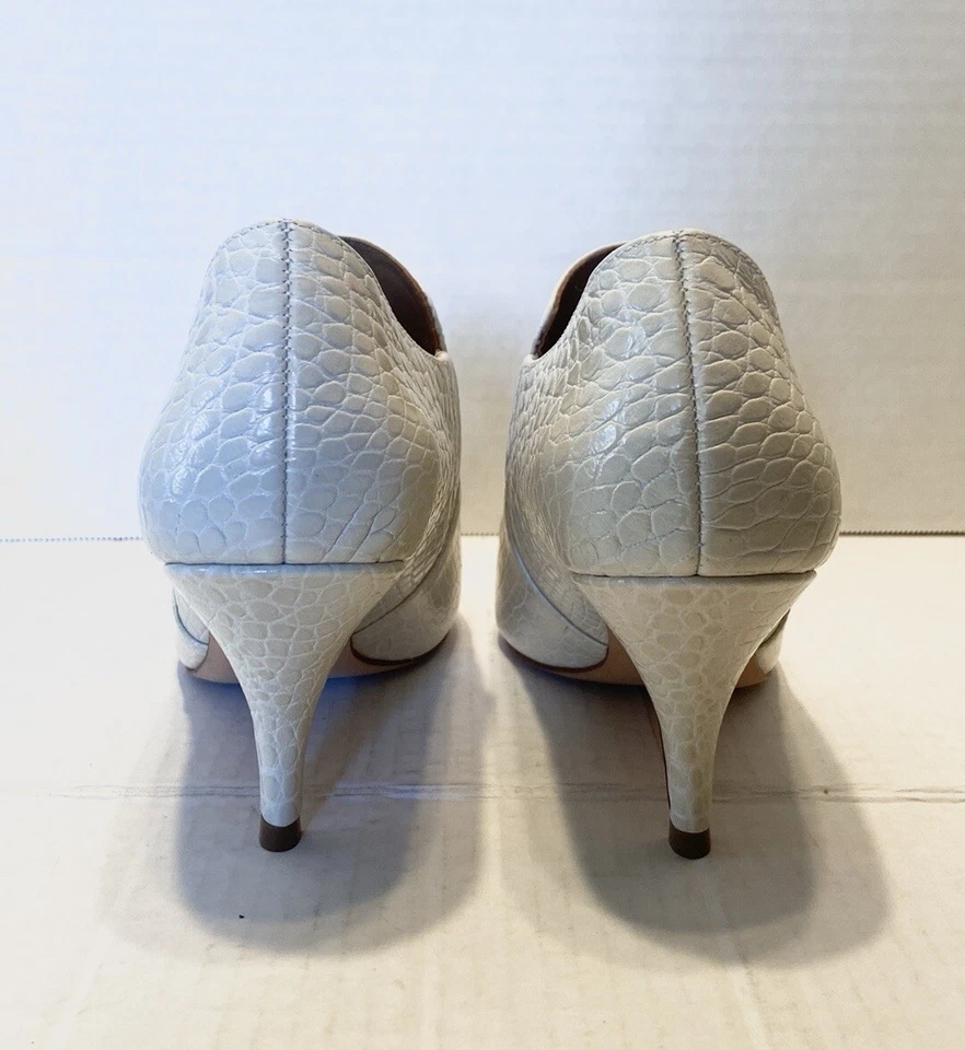 Nuevos botines Tory Burch Georgina de cuero marfil talla 8 Foto 4 de 4