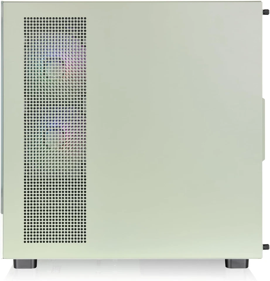 View 270 plus TG ARGB Matcha Green Mid Tower E-ATX Case; 3X120Mm ARGB Fans Inclu - Image 4 of 4