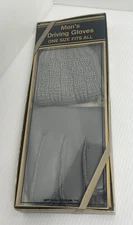 Vintage New In Box Gray Men’s Driving Gloves