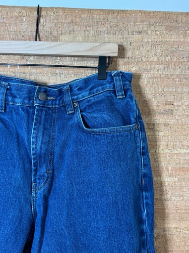 Kirkland Signature Jeans Mens 34x29* Blue Relaxed Fit Straight Leg Dark Wash - Picture 5 of 9