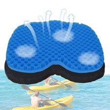 FANGULU Anti-Slip Kayak Seat Cushion Waterproof 15.4*12.2*1.5 inches, Blue