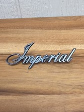 Vtg 1966 1968 Oem Imperial Chrysler Car Emblem Part 2579426 Used