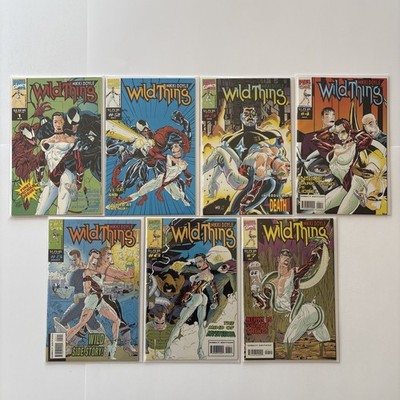 Wild Thing #1-7 Nikki Doyle Complete Series Set 1 2 3 4 5 6 7 Lot 1993 Marvel UK