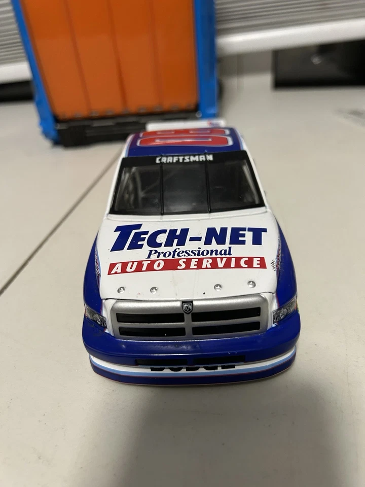 NASCAR Super Truck 2006 Bobby Hamilton Jr. #08 Tech Net Dodge Diecast 1 24 Foto 4 de 4