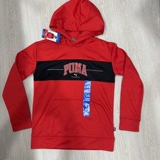 PUMA Youth Tech Fleece Hoodie Large 14/16 New with Tags